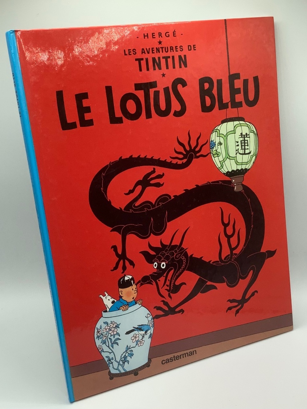1974.  Les Adventures De TINTIN. Le Lotus Bleu.